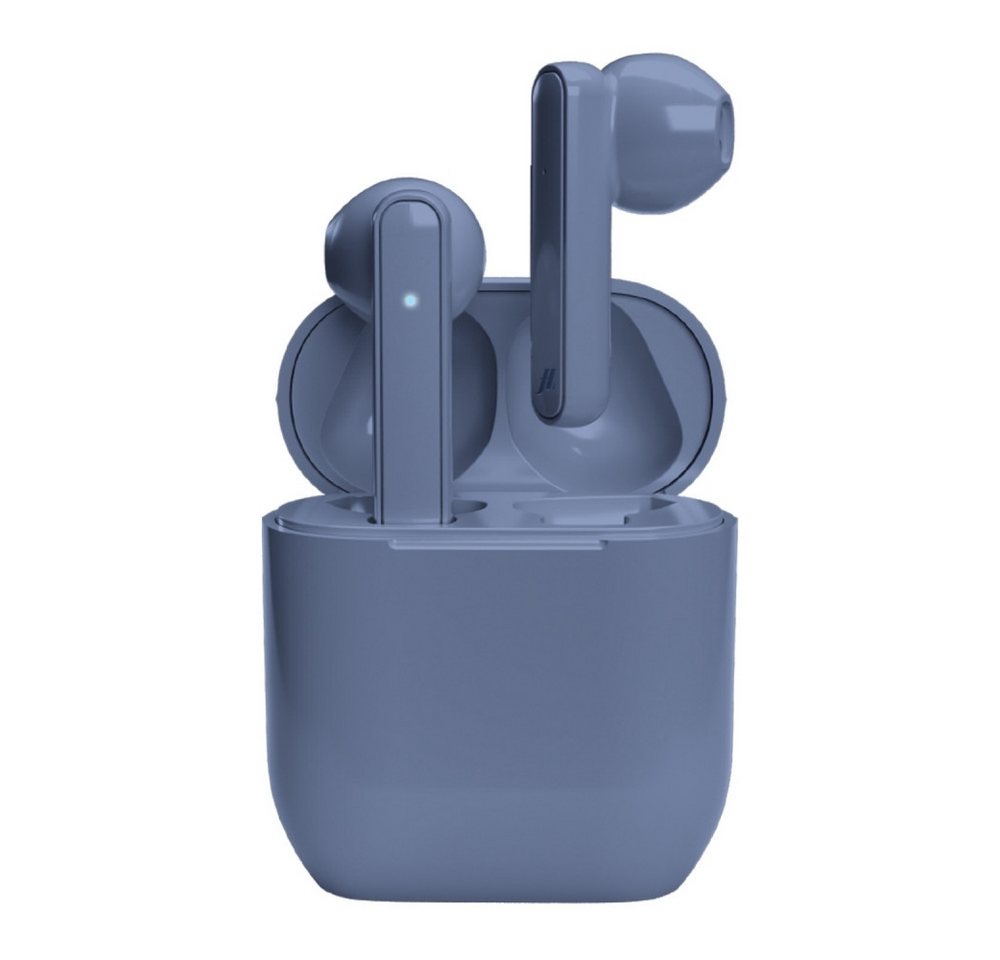 sbs SBS Nubox Blau TWS Semi-In-Ear-Ohrhörer für Musikgenuss. Kopfhörer (TWS Semi-In-Ear Design, Bluetooth, TWS Semi-In-Ear Design) von sbs