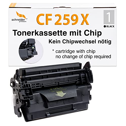(MIT CHIP) Schneider Printware Toner kompatibel für HP 59X CF259X für HP Laserjet Pro M304a M404d M404 DN dw n MFP M428dw M428fdn M428fdw M428m von schneiderprintware