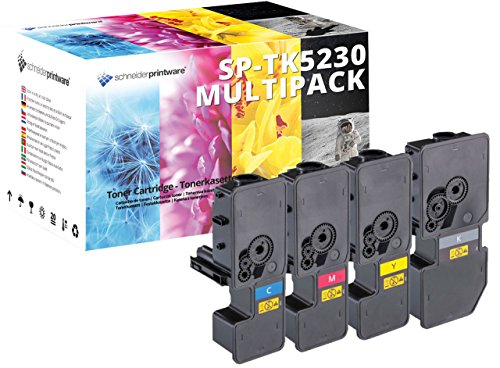 Toner kompatibel zu HP 203X 203A Multipack (4PK-TK-5230 schwarz Cyan Magenta gelb) von schneiderprintware