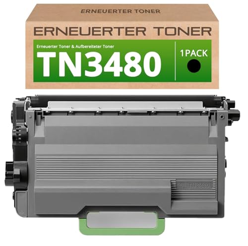 Erneuerter TN-3480 Toner – Mit ca. 95 % Originalteilen | Wiederverwendet| für Brother HL-L5000DN, L5100DN, L5100DNT, DNTT, L5200DW, DCP-L5500DN,MFC-L5700DN MFC-L5750DW MFC-L5800DW MFC-L6800DW von schneiderprintware