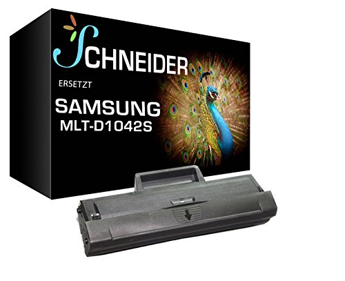 Schneider Business Toner +70% mehr Leistung kompatibel zu MLT-D1042S für Samsung ML-1660N ML-1665 ML-1666 ML-1670 ML-1672 ML-1674 ML-1675 ML-1678 ML-1860 ML-1865w SCX-3200 SCX-3205 SCX-3205w von schneiderprintware