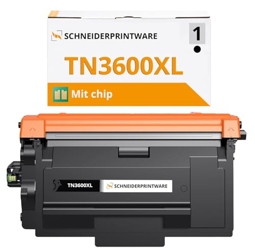 Schneider Printware TN3600XL Toner Kompatibel für Brother TN-3600 TN 3600XXL für HL-L5215DN HL-L6210DW HL-L6410DN HL-L6415DN HL-L5210DN L5210DW MFC-L5715DN MFC-L6710DW MFC-L6915DN MFC-L5710DN L5710DW von schneiderprintware