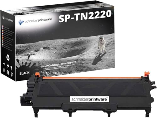 Schneider Printware Toner 10.400 Seiten kompatibel für TN-2220 für Brother HL-2130 HL-2135W HL-2240 HL-2250DN HL-2270DW MFC-7360N MFC-7460DN MFC-7860DW DCP-7055 DCP-7060D DCP7065DN von schneiderprintware