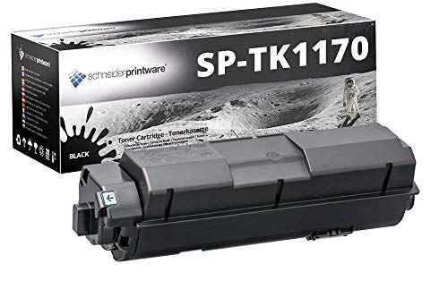 Schneider Printware Toner | 100% höhere Reichweite| kompatibel zu Kyocera TK-1170 für Kyocera ECOSYS M2040dn M2540dn M2640idw | Schwarz 14.000 Seiten von schneiderprintware