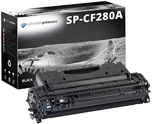 Schneider Printware Toner | 40 Prozent mehr Druckleistung | kompatibel, als Ersatz für HP 80A / CF280A Schwarz, 3.780 Seiten von schneiderprintware