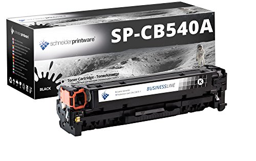 Schneider Printware Toner | 40% mehr Leistung | kompatibel für CB540A schwarz für HP Color Laserjet CM1312nfi MFP CP 1210 1215 1217 1510 1514n 1515n 1518ni von schneiderprintware
