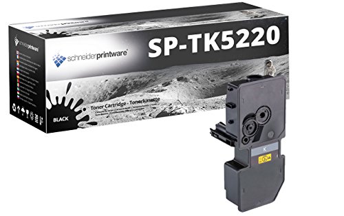 Schneider Printware Toner | 50 Prozent höhere Reichweite | kompatibel zu Kyocera TK-5220 TK-5220BK schwarz für Kyocera ECOSYS M5521cdn | M5521cdw | P5021cdn | P5021cdw von schneiderprintware