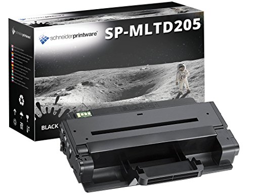 Schneider Printware Toner | 50 Prozent mehr Druckleistung | als Ersatz für MLT-D205l 205L von schneiderprintware