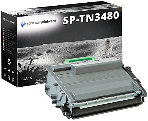 Schneider Printware Toner 50% höhere Reichweite kompatibel zu Brother TN-3480 TN3480 für Brother HL-L5000d HL-L5100dn HL-L5100dntt DCP-L5500dn MFC-L6800dw MFC-L5750dw HL-L5100dnt von schneiderprintware