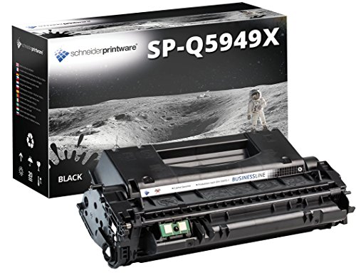 Schneider Printware Toner 7.500 Seiten kompatibel zu Q5949X für HP Laserjet 1320 3390 3392 Canon Lasershot LBP3300 LBP3360 von schneiderprintware