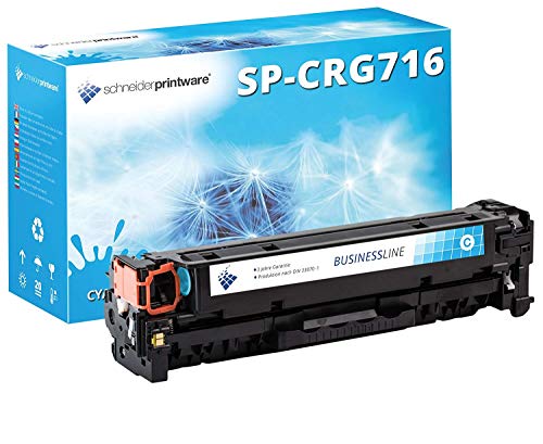Schneider Printware Toner kompatibel zu 716C Cyan für Canon i-Sensys MF8050CN MF8080CW MF8030CN MF8050CN LBP-5050N von schneiderprintware