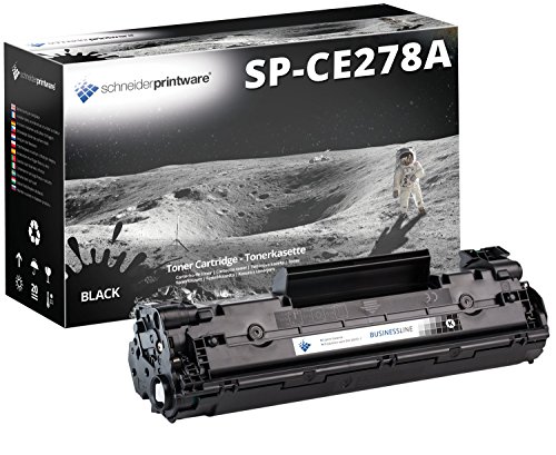 Schneider Printware kompatibel Toner | 40% höhere Leistung | ersetzt CE278A kompatibel zu HP Laserjet P1560 P1566 P1600 P1601 P1602 P1603 P1604 P1605 P1606DN von schneiderprintware