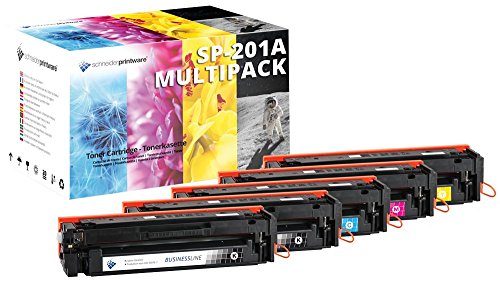 schneiderprintware 5 Toner 35% mehr Leistung kompatibel für HP CF210X CF210A CF211A CF212A CF213A 131X 131A für Laserjet Pro 200 Color M251 M251N M276 M276N von schneiderprintware