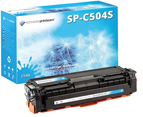 schneiderprintware Toner 35% mehr Leistung kompatibel zu CLT-C504S Cyan für Samsung CLP-410 CLP 415N NW CLX-4190 CLX 4195FN FW N Xpress C1810W C1860FW von schneiderprintware