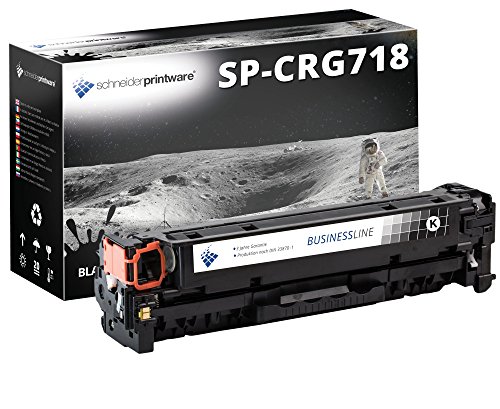 Schneider Printware Toner | 50% mehr Leistung | kompatibel zu 718BK schwarz von schneiderprintware