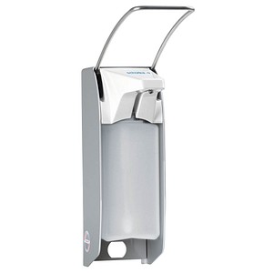 schülke Desinfektionsspender REF 44063 silber, weiß Metall 0,5 l schülke Desinfektionsspender REF 44063 silber, weiß Metall 0,5 l von schülke