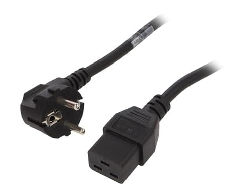 6004.0395 Kabel CEE 7/7 (E/F) abgewinkelter SteckerIEC C19 weiblich SCHURTER von schurter