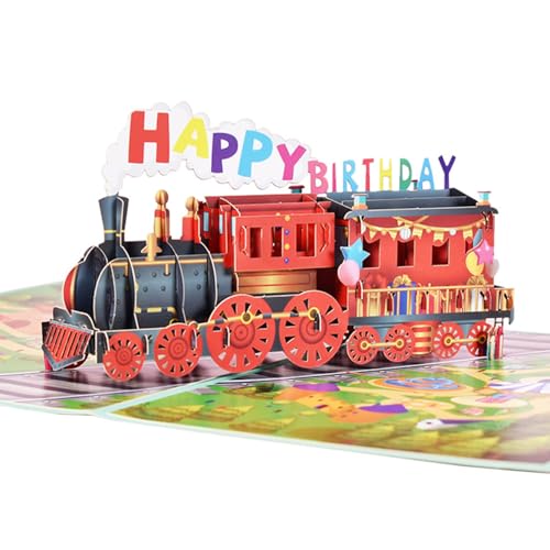 scicent Geburtstagskarten Set Geburtstag Karte Pop up 3D Happy Birthday Grußkarten Lustige Geburtstagskarte mit Umschlag Kreative Geburtstagsgeschenk für Familie und Freunden 32113 von scicent