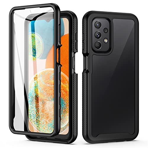 seacosmo Hülle für Samsung Galaxy A23 5G / 4G, 360 Grad Stoßfest Cover vollschutz Handyhülle Samsung A23 Rugged Schutzhülle Galaxy A23 mit eingebautem Displayschutz, Schwarz seacosmo Hülle für Samsung Galaxy A23 5G / 4G, 360 Grad Stoßfest Cover vollschutz Handyhülle Samsung A23 Rugged Schutzhülle Galaxy A23 mit eingebautem Displayschutz, Schwarz von seacosmo