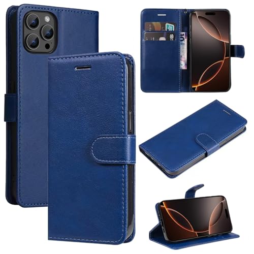 Schutzhülle für iPhone 16 Pro Max, Klappetui, Klappetui, Klappständer, mit magnetischem Schutz und Kartenfächern, Handgelenkschlaufe, Premium-PU-Leder, 16 Pro MaxCase, iPhone für Damen, Herren und Schutzhülle für iPhone 16 Pro Max, Klappetui, Klappetui, Klappständer, mit magnetischem Schutz und Kartenfächern, Handgelenkschlaufe, Premium-PU-Leder, 16 Pro MaxCase, iPhone für Damen, Herren und von seaoppn