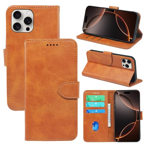 Wallet Case für iPhone 16 Pro Max, Luxus Leder Wallet Book Flip iPhone 16 ProMax Hülle, TPU Rundumschutz Innenschale 16Pro Max Handyhülle mit Standfunktion, Kartenhalter, Magnetverschluss Wallet Case für iPhone 16 Pro Max, Luxus Leder Wallet Book Flip iPhone 16 ProMax Hülle, TPU Rundumschutz Innenschale 16Pro Max Handyhülle mit Standfunktion, Kartenhalter, Magnetverschluss von seaoppn