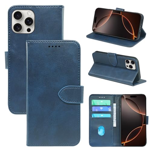 Wallet Case für iPhone 16 Pro Max, Luxus Leder Wallet Book Flip iPhone 16 ProMax Hülle, TPU Rundumschutz Innenschale 16Pro Max Handyhülle mit Standfunktion, Kartenhalter, Magnetverschluss Wallet Case für iPhone 16 Pro Max, Luxus Leder Wallet Book Flip iPhone 16 ProMax Hülle, TPU Rundumschutz Innenschale 16Pro Max Handyhülle mit Standfunktion, Kartenhalter, Magnetverschluss von seaoppn