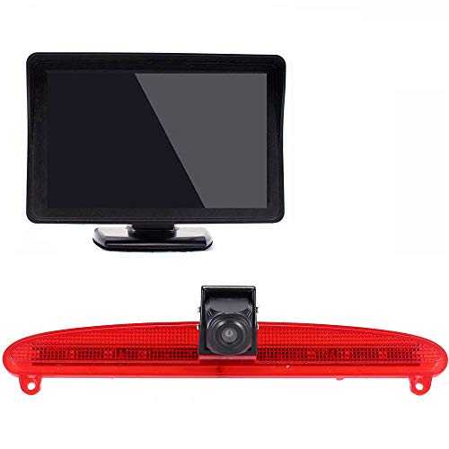 Mit 4.3 Zoll LCD Monitor, Nachtsicht HD Doppelkameras Einparkhilfe Kamera Bremsleuchte Rückfahrkamera Ersatz für IVECO Daily 6 Transporter Baujahr 2015-2017 Bremslicht Light Brake Stoplampe Mit 4.3 Zoll LCD Monitor, Nachtsicht HD Doppelkameras Einparkhilfe Kamera Bremsleuchte Rückfahrkamera Ersatz für IVECO Daily 6 Transporter Baujahr 2015-2017 Bremslicht Light Brake Stoplampe von sedodogo