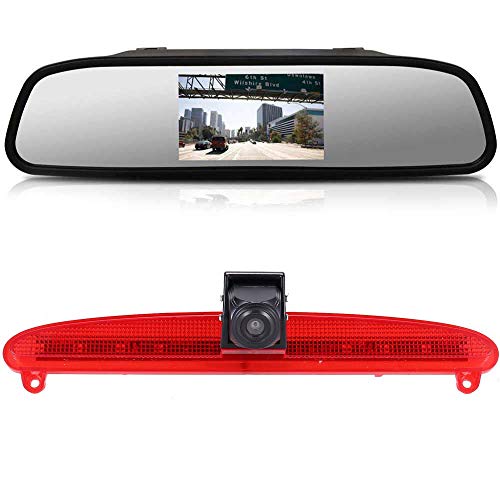 Mit 4.3 Zoll Rückspiegel, Nachtsicht HD Doppelkameras Einparkhilfe Kamera Bremsleuchte Rückfahrkamera Ersatz für IVECO Daily 6 Transporter Baujahr 2015-2017 Bremslicht Light Brake Stoplampe Mit 4.3 Zoll Rückspiegel, Nachtsicht HD Doppelkameras Einparkhilfe Kamera Bremsleuchte Rückfahrkamera Ersatz für IVECO Daily 6 Transporter Baujahr 2015-2017 Bremslicht Light Brake Stoplampe von sedodogo