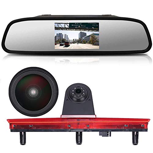 【Rückfahrkamera Kit】 4.3 Zoll Rückspiegel Monitor + im 3.Bremslicht Bremsleuchte Supro Pro HD Rückfahrkamera Transportster Passend für VW T5 Bus Transporter Multivan Caravelle Bussiness 2003-2015 Bj 【Rückfahrkamera Kit】 4.3 Zoll Rückspiegel Monitor + im 3.Bremslicht Bremsleuchte Supro Pro HD Rückfahrkamera Transportster Passend für VW T5 Bus Transporter Multivan Caravelle Bussiness 2003-2015 Bj von sedodogo