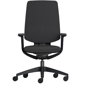 sedus Bürostuhl se:flex, ef-102/001 Stoff schwarz, Gestell schwarz von sedus