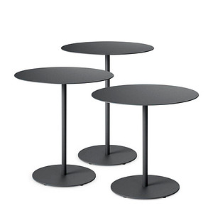 sedus se:tea Beistelltische-Set Stahl schwarz sedus se:tea Beistelltische-Set Stahl schwarz von sedus