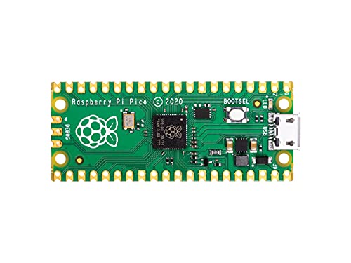 seeed studio Raspberry Pi Pico Board mit Flexiblen Digitalen Schnittstellen, Basierend auf RP2040 Chip, Dual-Core ARM Cortex M0+ Prozessor mit bis zu 133 MHz, Unterstützung von C/C ++/Python von seeed studio