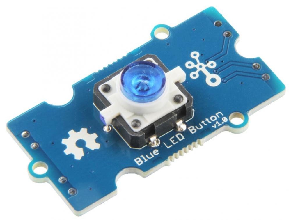 seeed seeed Grove - LED Taster, blau Adapter seeed seeed Grove - LED Taster, blau Adapter von seeed
