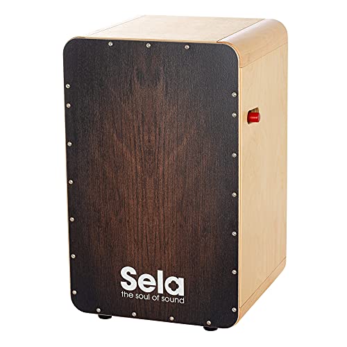 Sela CaSela Pro - Brown Dragon - Snare Cajon mit On/Off-System und Clap Corners von sela
