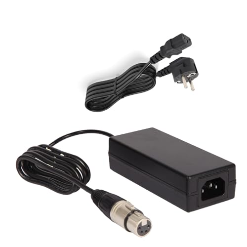 sentaiyuan XLR 4Pin Female Plug 12V AC/DC Adapter, Schwarz, 1.5A, 48W, Kompatibel mit Marshall V-R84DP-HD, Datavideo SE-2000, Netzteil, XLR-Anschluss sentaiyuan XLR 4Pin Female Plug 12V AC/DC Adapter, Schwarz, 1.5A, 48W, Kompatibel mit Marshall V-R84DP-HD, Datavideo SE-2000, Netzteil, XLR-Anschluss von SenTaiYuan