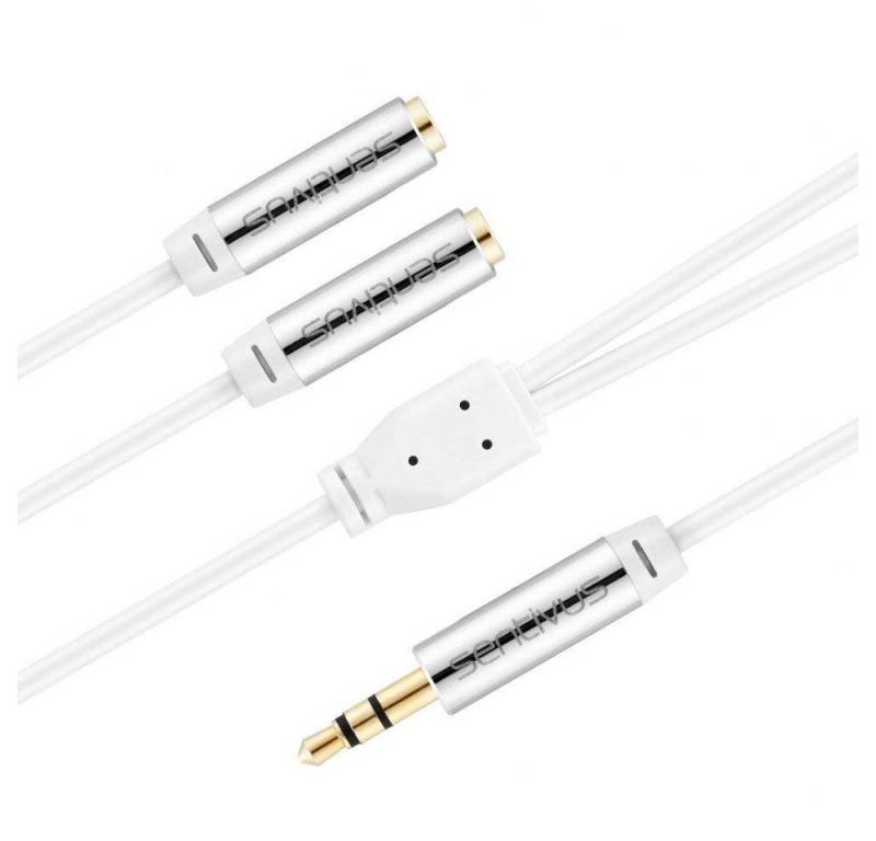 sentivus Sentivus AU101 Premium Audio Klinken Y-Splitter-Kabel (3,5mm Stecker Audio-Kabel von sentivus