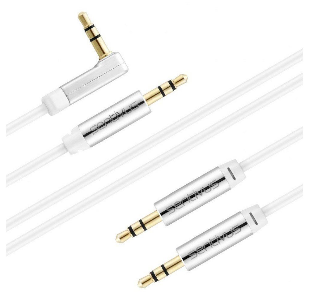 sentivus Sentivus AU111 Premium Audio Kabel Set (3.5mm Stecker zu 3.5mm Stecker Audio-Kabel von sentivus