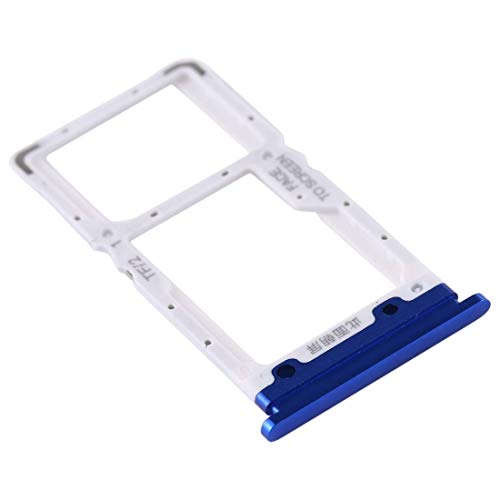 Kompatibel Für Xiaomi Ich 9 Lite M1904F3BG / CC9 (6.39 ") Unterkunft Unterstützung Adapter Slot Schlitten Tür Karte SIM Tür Tablett Tür Tür Tabs Nano + Motorraum Speicher Micro SD O SIM2 - Blau von senza marchio