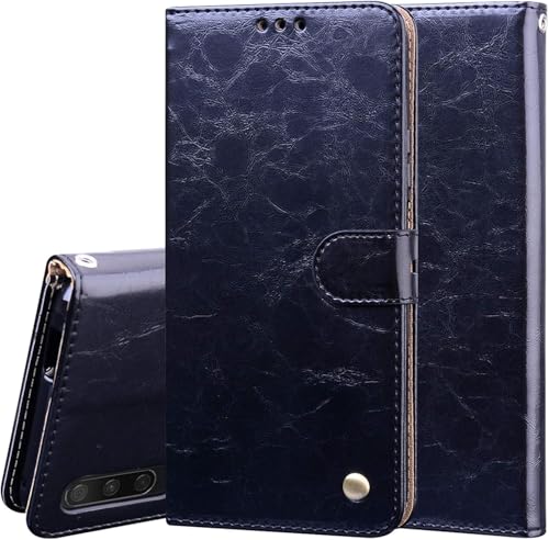 Kompatibel mit HUAWEI P SMART PRO (6.59) STK-L21 Hülle Cover Case Book Stand Gel Silikon TPU Kunstleder Brieftasche Magnetverschluss Kartenhalter von senza marchio