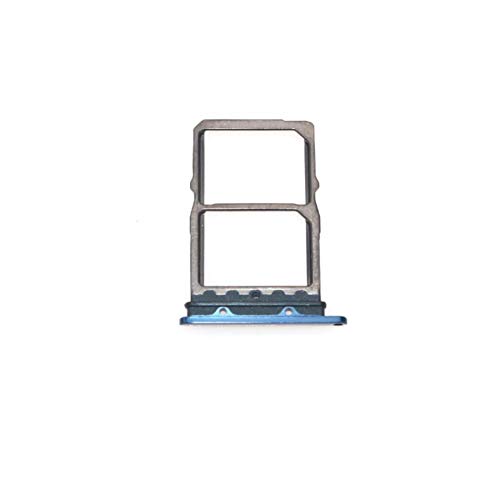 Kompatibel mit Huawei Mate 20 (6,53 Zoll) HMA-L09; HMA-L29 Halterung, Adapter-Slot, Sim-Kartenhalter, Kartenhalter und Micro-SIM-Karte (blau/blau) von senza marchio