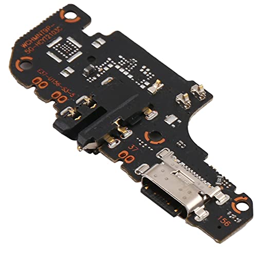 Kompatibel mit Xiaomi Mi 10T Lite 5G / Redmi Note 9 Pro 5G / M2007J17G M2007J17C Flat Flex Sub Board Dock Micro USB Anschluss USB-Anschluss für Ladekabel + Mikrofon SYNC Daten von senza marchio