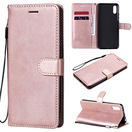 Kompatibel mit Xiaomi Redmi 9AT / 9i / REDMI 9A / M2006C3LVG M2006C3LG M2006C3LI M2006C3LII Handyhülle mit Standfunktion und Magnetverschluss, aus TPU-Silikon, Kunstleder, Schwarz Kompatibel mit Xiaomi Redmi 9AT / 9i / REDMI 9A / M2006C3LVG M2006C3LG M2006C3LI M2006C3LII Handyhülle mit Standfunktion und Magnetverschluss, aus TPU-Silikon, Kunstleder, Schwarz von senza marchio