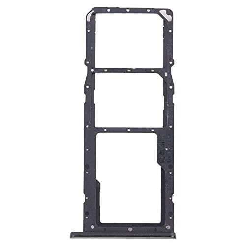 Tragewagen, kompatibel mit OPPO Realme C21 / Realme C21Y RMX3201 / RMX3261 / C20 Kartenhalter Nano Sim1+ SIM 2 + SLOT SLITTA Speichergehäuse Micro SD-Karte (schwarz) von senza marchio