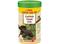 sera Catfish Tabs XXL Nature, Zierfisch, Trockenfischfutter, Tablet, Vitamin A, Vitamin B1, Vitamin B2, Vitamin C, Vitamin D3, Vitamin E, Groß, 0,13 kg von sera