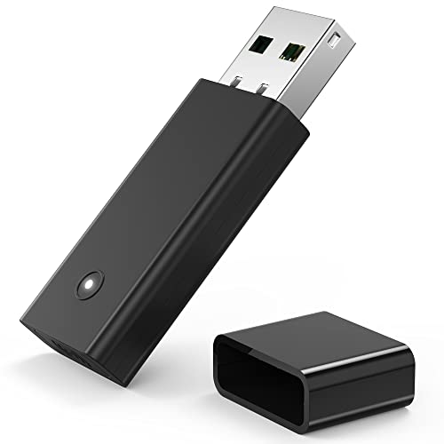 sevkumz Wireless Adapter für Controller auf PC Windows 10/11/ 8/8.1/7 USB Kabelloser Gaming Receiver Adapter Kompatibel mit Xbox One X, One S und Elite Series Controller von sevkumz