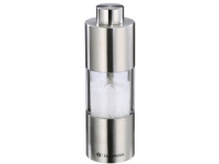 Zassenhaus 030402, Salt & pepper grinder, Stainless steel, Transparent, Acrylic, Stainless steel, Pepper, Salt, 294 g, 14 cm von Zassenhaus
