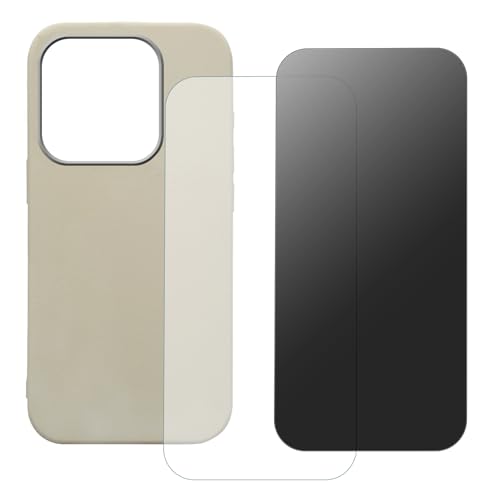 shamdspopu HD Schutzfolie und Sichtschutz Schutzfolie für Xiaomi Redmi Note 14 mit Hülle, Panzer Schutz Glas, Gehärtetem Glas (weiß) von shamdspopu