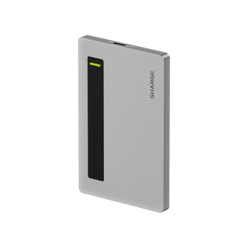 sharge Disk Plus SSD-Gehäuse, 10 Gbit/s, USB C 3.2 Gen2, M.2 NVMe 0,6 cm ultradünnes Aluminiumgehäuse mit 100 W Kabel für MacBook, iPhone 16, kompatibel mit 2280/2242/2230 SSDs (SSD nicht im sharge Disk Plus SSD-Gehäuse, 10 Gbit/s, USB C 3.2 Gen2, M.2 NVMe 0,6 cm ultradünnes Aluminiumgehäuse mit 100 W Kabel für MacBook, iPhone 16, kompatibel mit 2280/2242/2230 SSDs (SSD nicht im von sharge