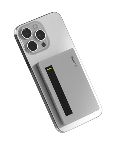 sharge Disk Plus SSD-Gehäuse (6mm), Weltweit Dünnster SSD-Adapter 10 Gbit/s (bis zu 4 TB) mit USB C 3.2 für M.2 NVMe SSD 2230 2242 2280 mit USB PD 100W CC Grau(Single-Sided SSD) von sharge