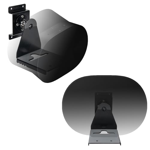 shinar Metall 2er Set Wandhalterung Kompatibel mit sonos Era 300,Schwenkbar bis zu 360°,Neigbar -70°/+70° Rotation ohne Stellschrauben mit kabelmanagement Max. 12 kg Schwarz shinar Metall 2er Set Wandhalterung Kompatibel mit sonos Era 300,Schwenkbar bis zu 360°,Neigbar -70°/+70° Rotation ohne Stellschrauben mit kabelmanagement Max. 12 kg Schwarz von shinar
